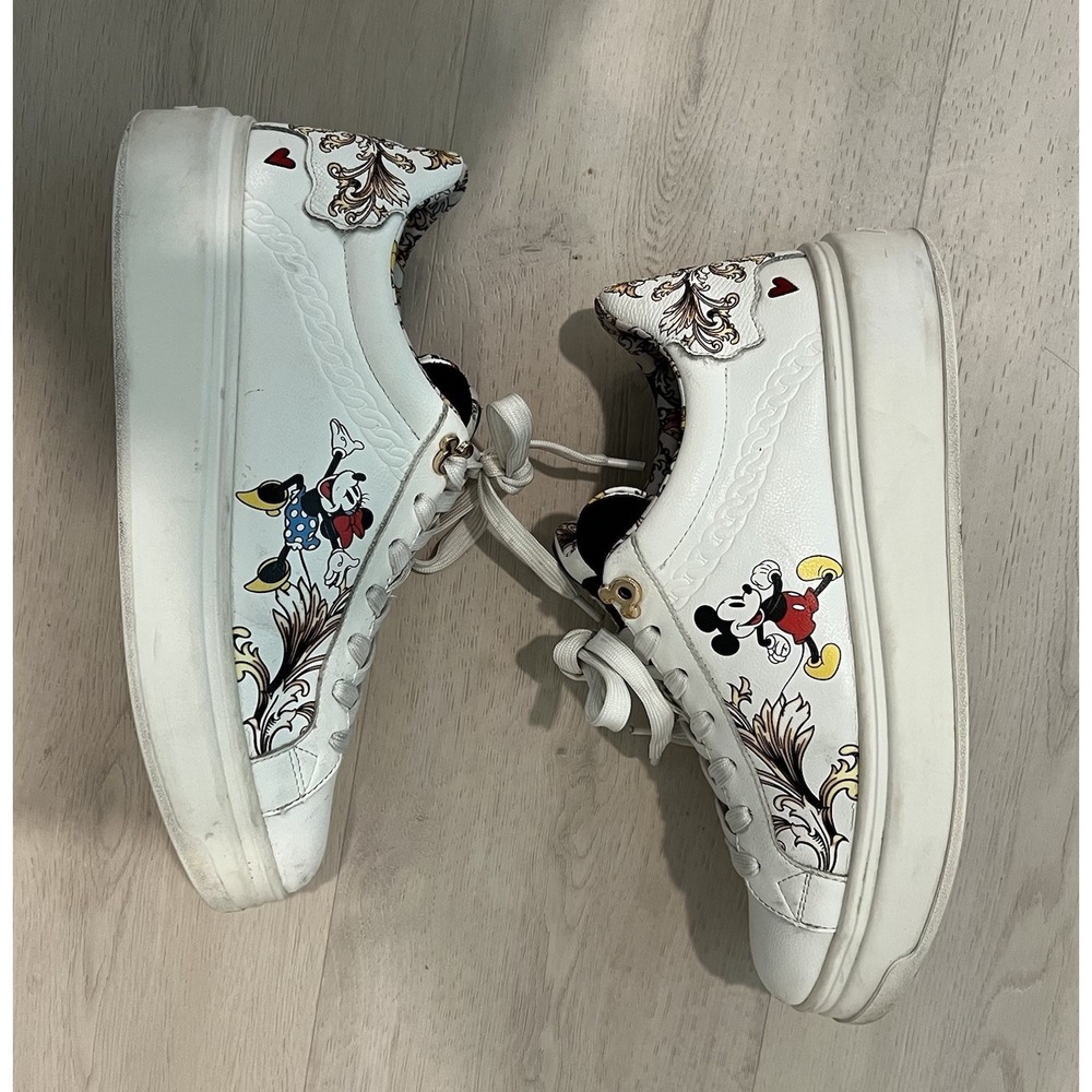 DISNEY X ALDO D100 LOW TOP SNEAKER MICKEY MINNIE WOMEN Size 8.5 Disney Adult - Picture 12 of 12